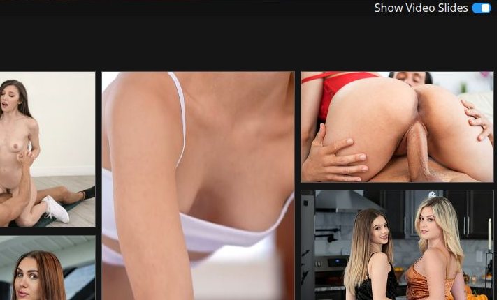 El conmutador de la derecha pasa la portada a vídeo.